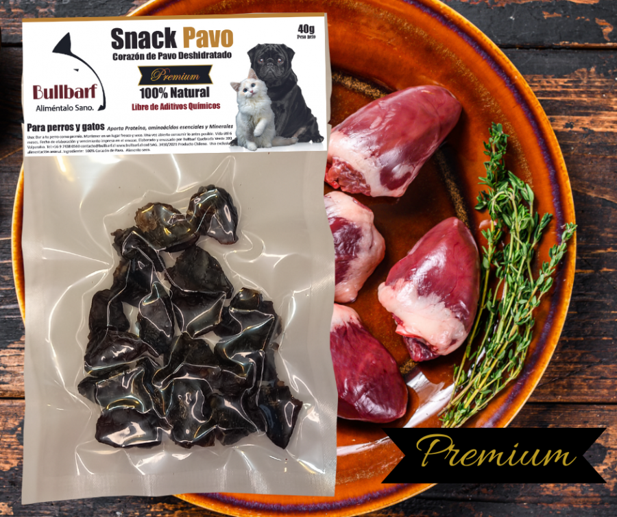 BULLBARF SNACK PAVO 40GR
