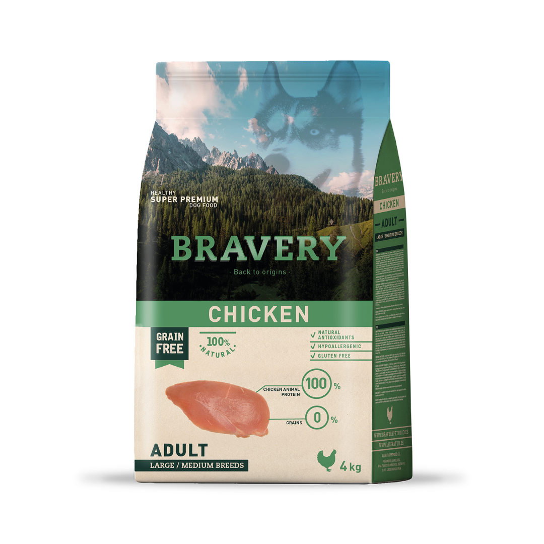 BRAVERY ADULTO POLLO