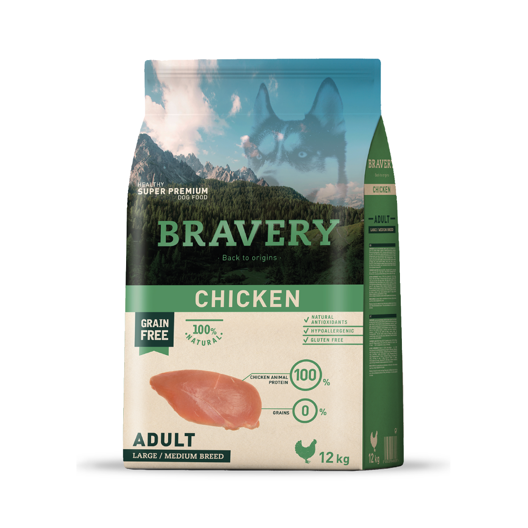 BRAVERY ADULTO POLLO