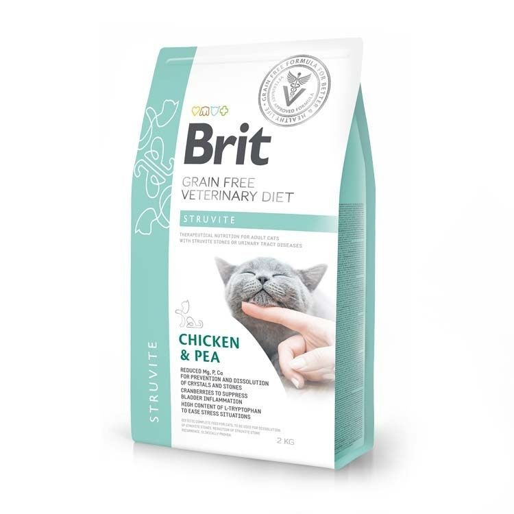 BRIT VETERINARY DIET CAT STRUVITE BOLSA 2 KG