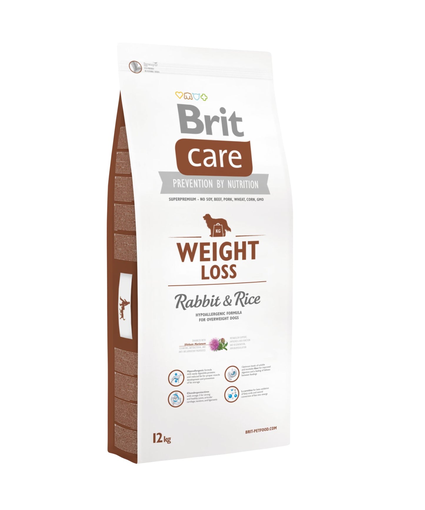 BRIT CARE ADULTO WEIGHT LOSS RABBIT & RICE CONEJO Y ARROZ