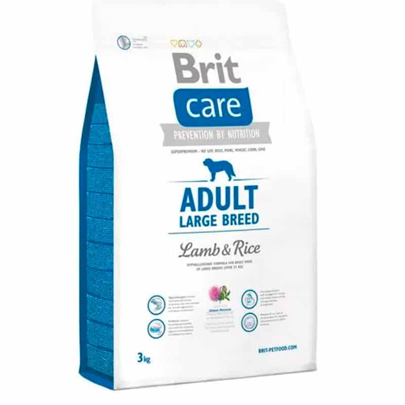 BRIT CARE ADULTO LARGE BREED CORDERO Y ARROZ