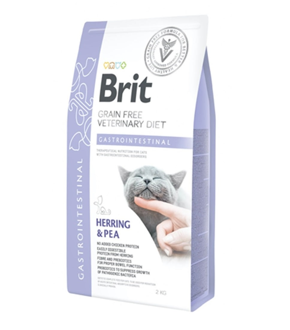 BRIT VETERINARY DIET CAT GASTROINTESTINAL BOLSA 2 KG