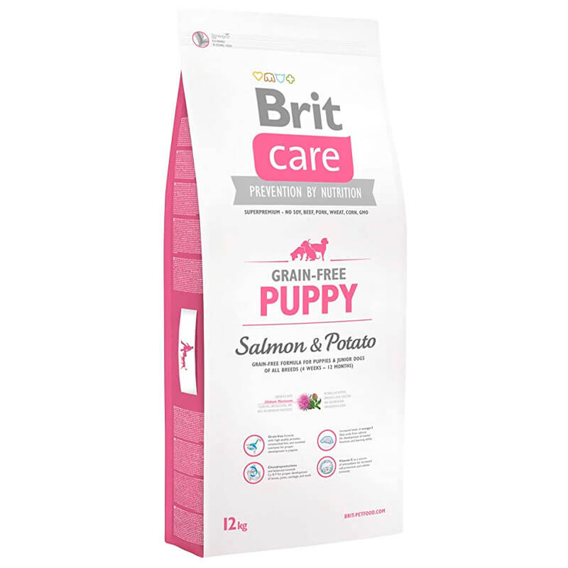 BRIT CARE PUPPY SALMON Y PAPA
