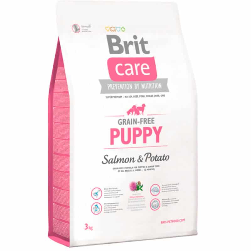 BRIT CARE PUPPY SALMON Y PAPA