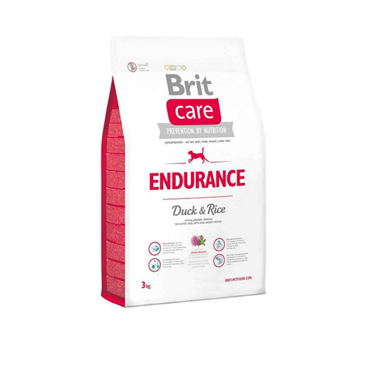 BRIT CARE ENDURANCE DUCK PATO Y ARROZ