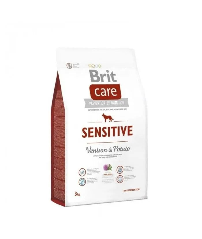 BRIT CARE SENSITIVE ADULTO VENADO Y PAPA