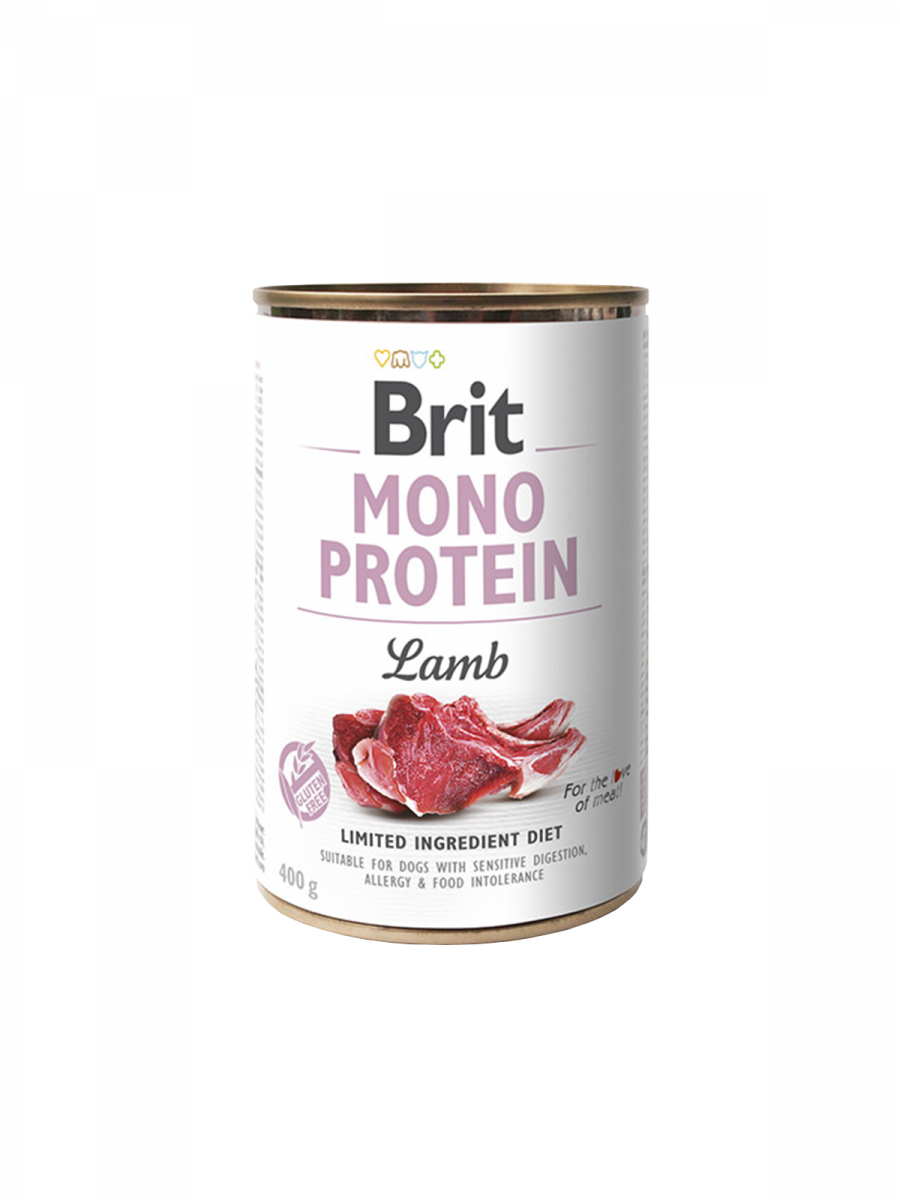 BRIT MONO PROTEINA CORDERO 400 GR