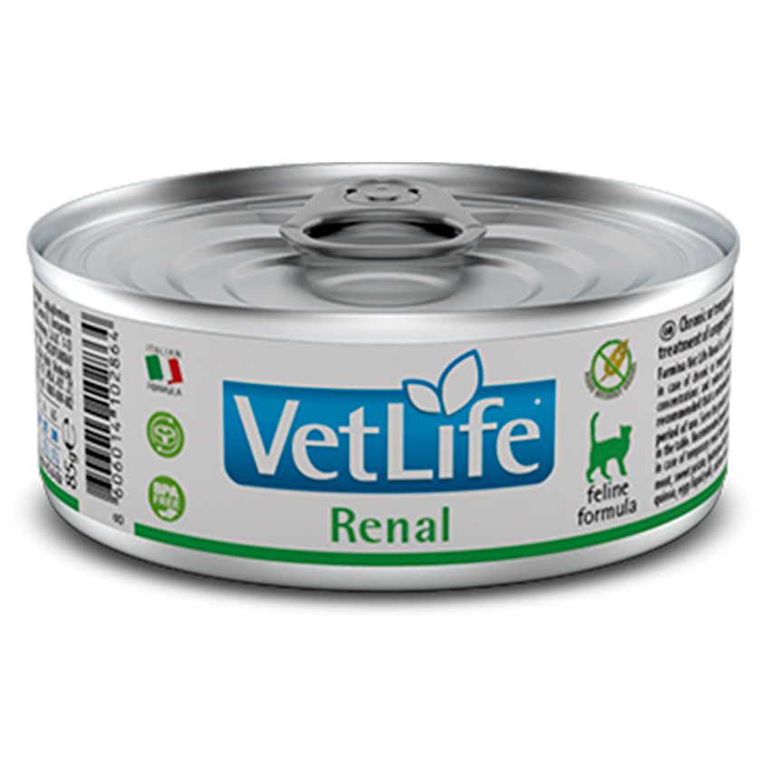 VET LIFE RENAL LATA GATO 85 GR.
