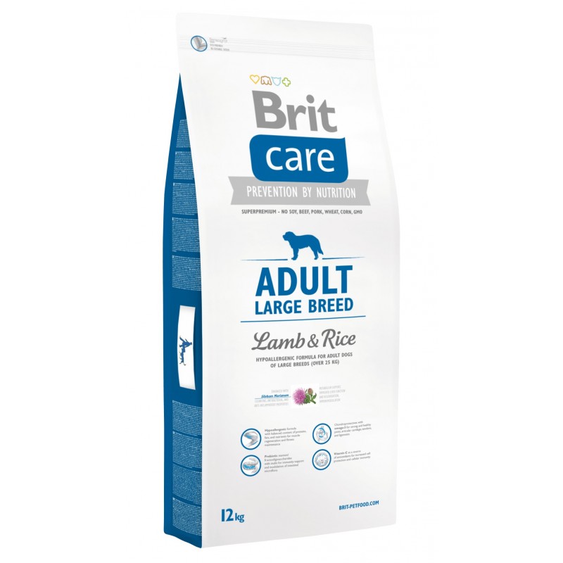 BRIT CARE ADULTO LARGE BREED CORDERO Y ARROZ