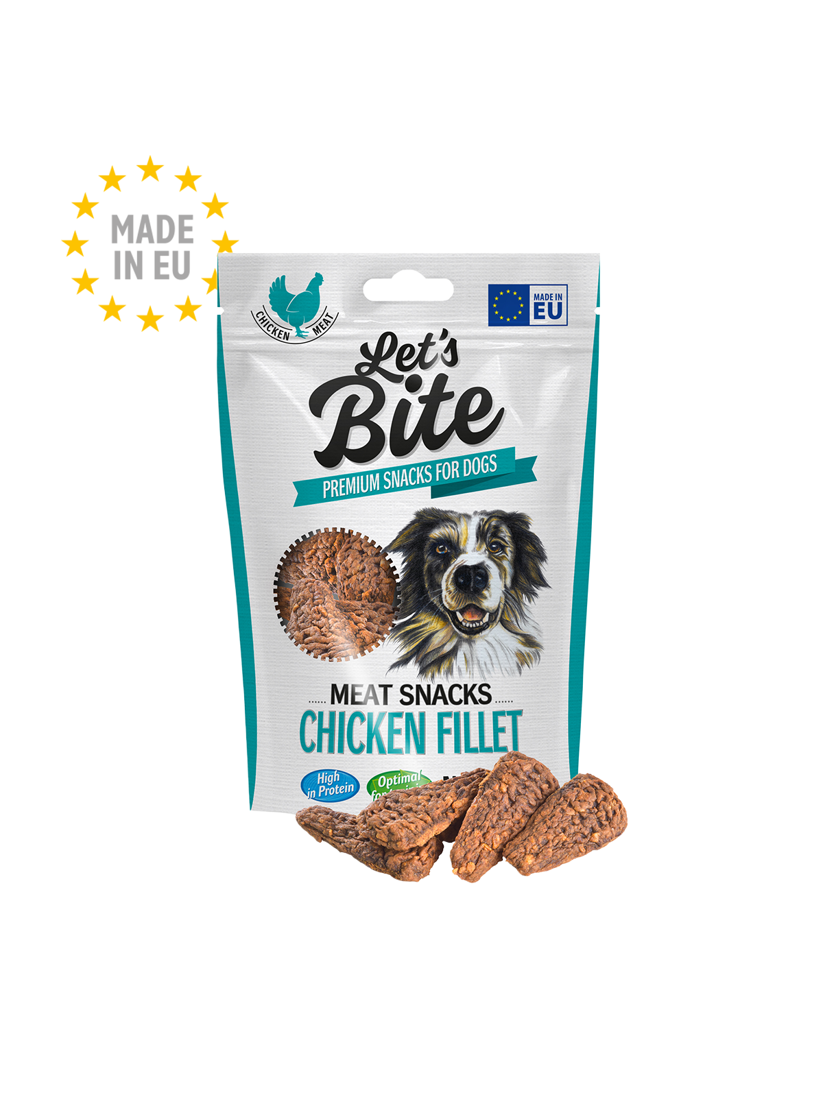 BRIT LETS BITE MEAT SNACK TIRITAS POLLO