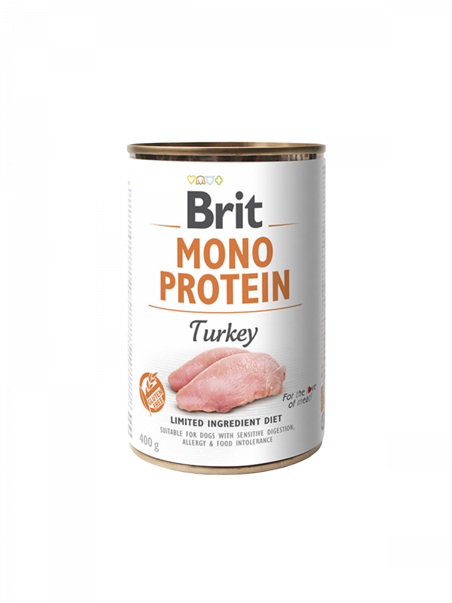 BRIT MONO PROTEINA PAVO LATA 400 GR