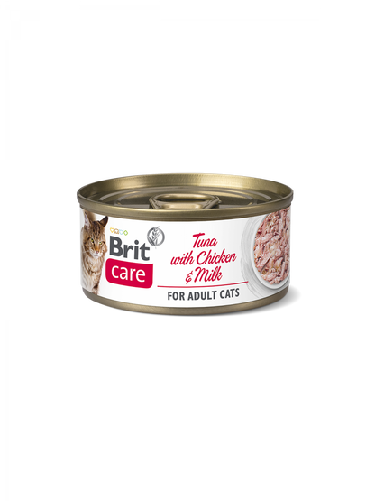 BRIT CARE CAT TUNA CON CHIKEN AND MILK