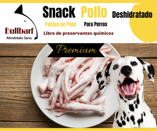 BULLBARF SNACK PATA DE POLLO 4UN