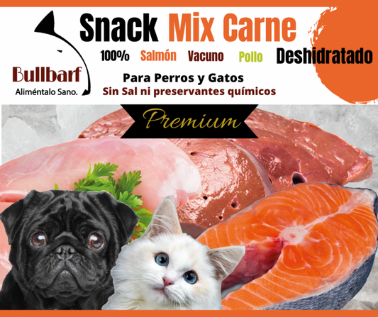 BULLBARF SNACK MIX CARNE 60GR